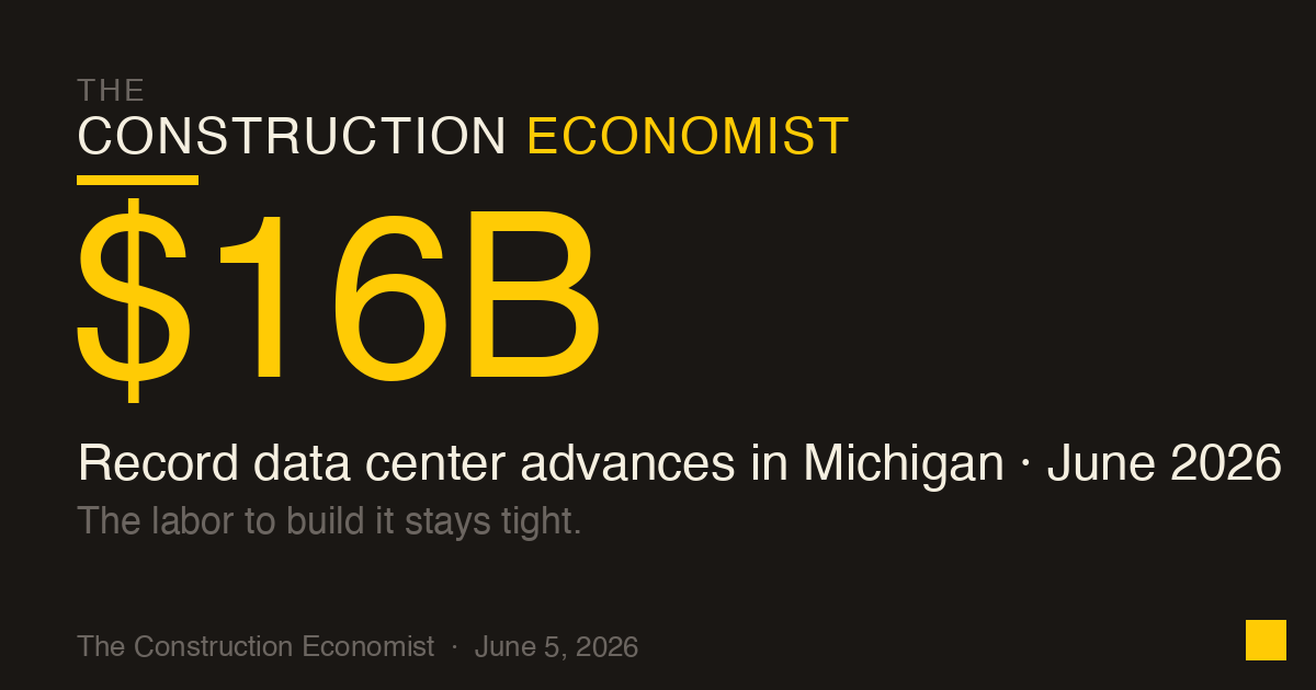 The Construction Economist — June 5, 2026